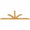 Ekena Millwork Richland Rough Sawn Timber Gable Bracket, Western Red Cedar, 84"W x 35"H x 2"D x 4"F, 10/12 Pitch GBW084X35X0204RIC00RWR - alternate 4